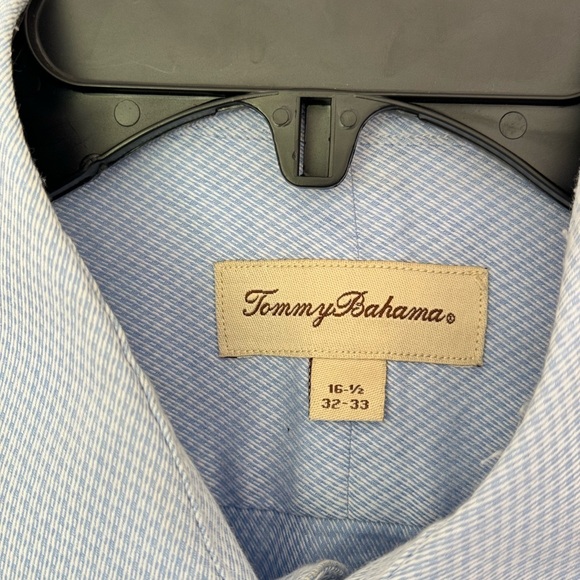 Tommy Bahama Long Sleeve Button Up Shirt Blue - Picture 4 of 13